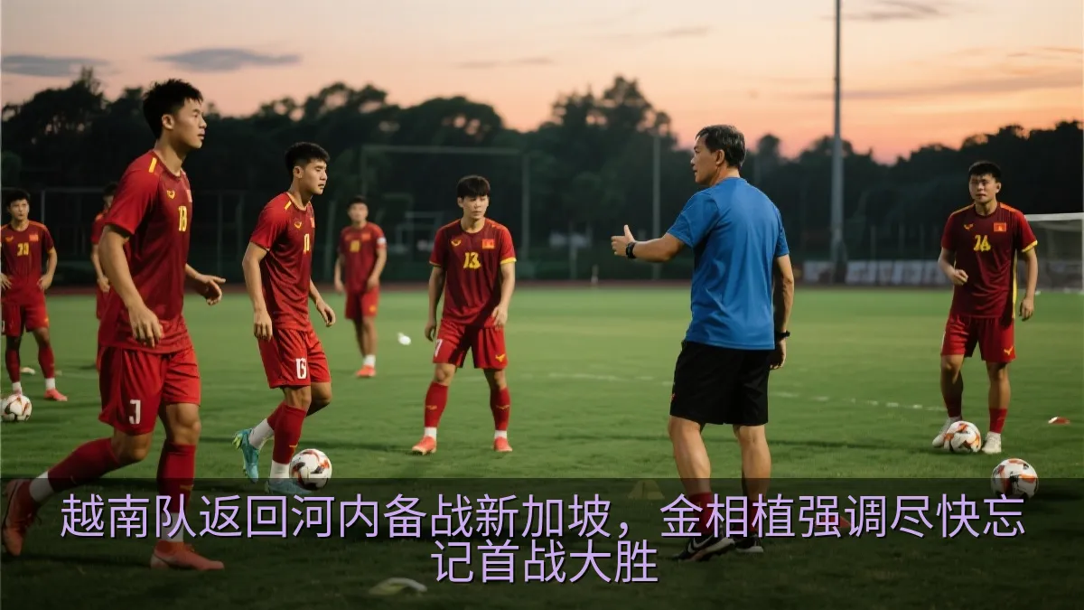 越南队返回河内备战新加坡，金相植强调尽快忘记首战大胜